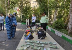 عکس / وسایل کشف شده از آرسن لوپن تهران
