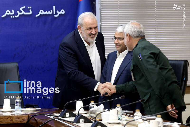 عکس/ تکریم و معارفه وزیر صمت