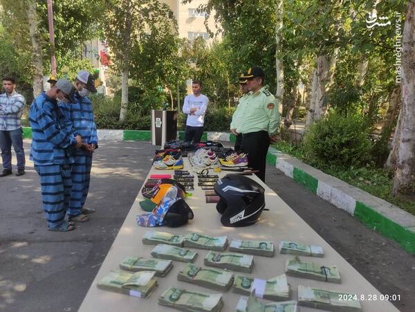 عکس / وسایل کشف شده از آرسن لوپن تهران 2