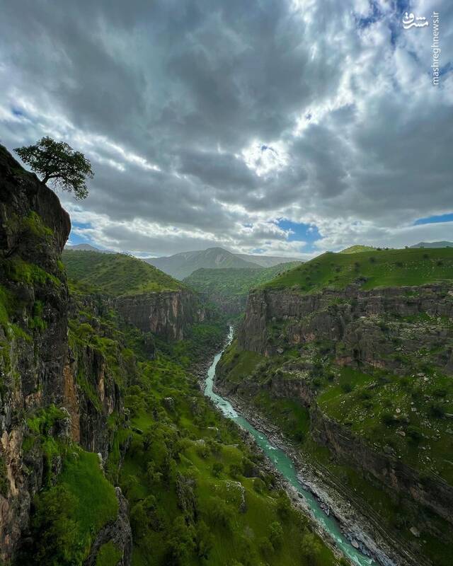 تصویری باورنکردنی از مرز ایران و عراق