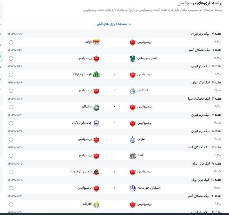 چهار تیم مطرح فوتبال ایران لای منگنه / فشار روی استقلال و پرسپولیس 2