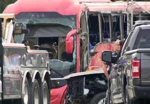 ۷ کشته و دهها زخمی بر اثر واژگونی اتوبوس در آمریکا