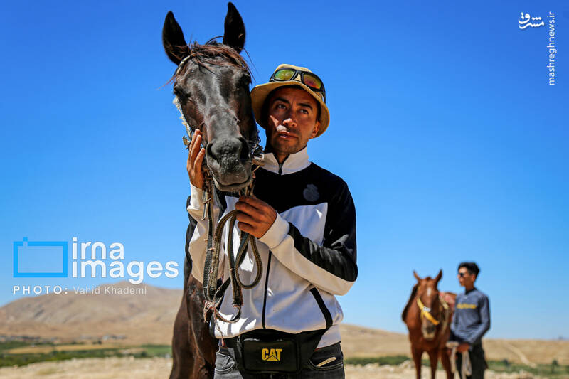 عکس/ کاروان سوارکاران بجنورد در راه مشهد الرضا (ع)
