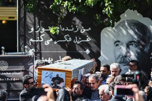عکس / مراسم بدرقه زنده یاد "محمد علی بهمنی"