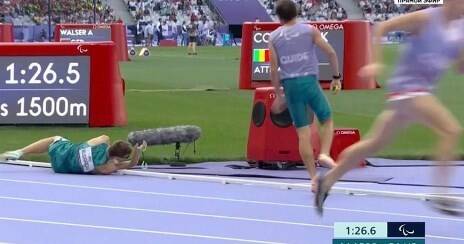 حادثه مشکوک برای دونده روس در پارالمپیک 2024 + عکس 2