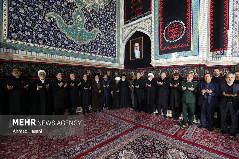 آیین خطبهخوانی شب شهادت امام رضا(ع)