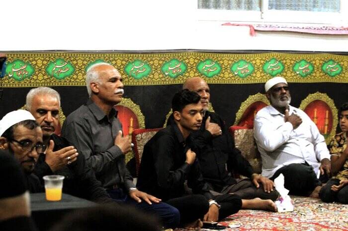 قشم در سوگ شهادت شمس الشموس گریست