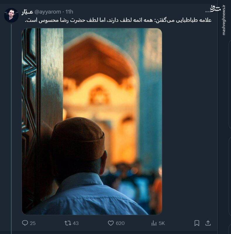 توئیتهای کاربران فضای مجازی به مناسبت شهادت امام رضا(ع)