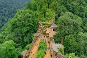 نمایی جذاب از فلعه رودخان