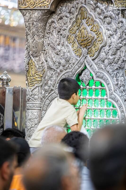 عکس/ نخستین شب جمعه ماه ربیعالاول در کربلا