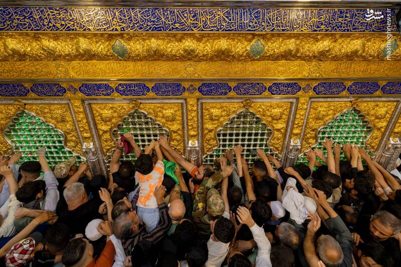 عکس/ نخستین شب جمعه ماه ربیعالاول در کربلا