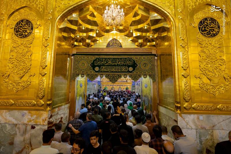 عکس/ نخستین شب جمعه ماه ربیعالاول در کربلا