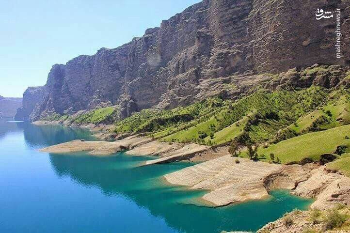 تصویری زیبا از دریاچه شهیون دزفول 2
