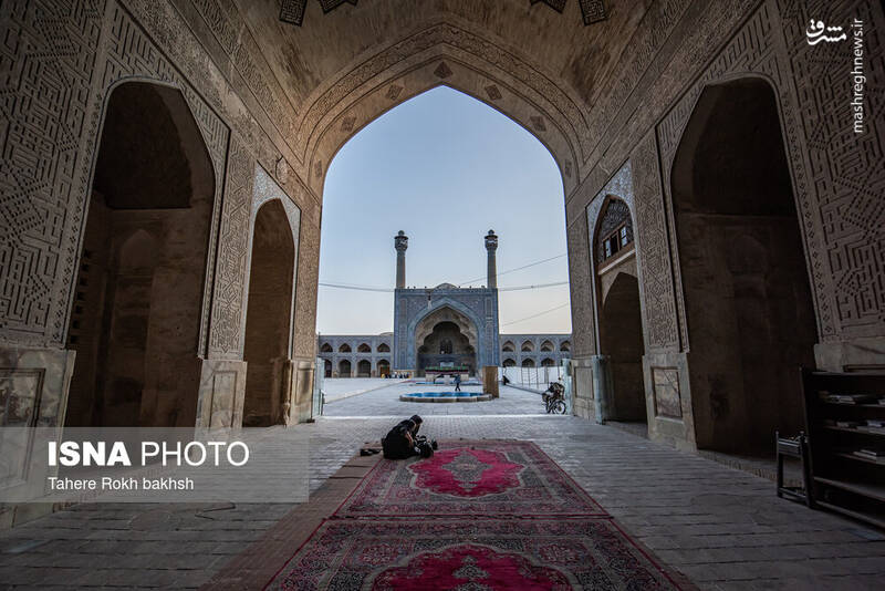 عکس/ "مسجد جامع اصفهان" شکوه پنج قرن معماری اسلامی