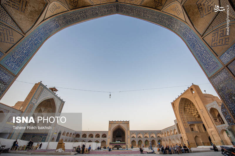 عکس/ "مسجد جامع اصفهان" شکوه پنج قرن معماری اسلامی