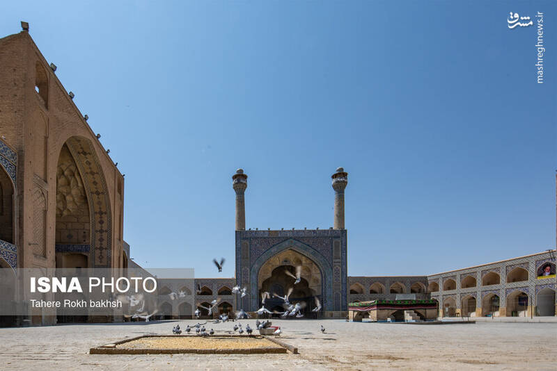عکس/ "مسجد جامع اصفهان" شکوه پنج قرن معماری اسلامی