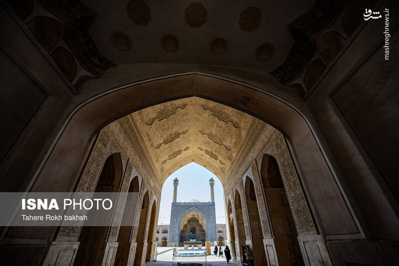 عکس/ "مسجد جامع اصفهان" شکوه پنج قرن معماری اسلامی