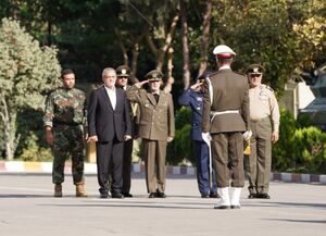 حضور پزشکیان در دانشگاه فرماندهی دافوس