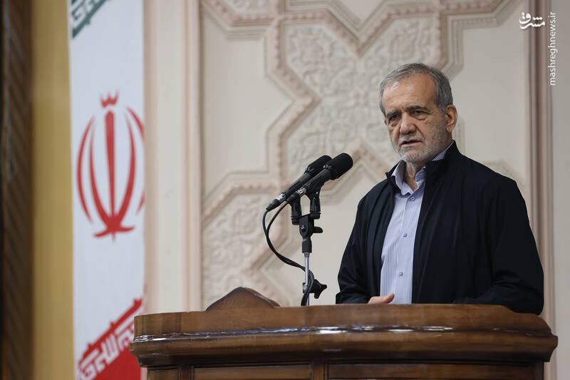 عکس / دیدار پزشکیان با سربازان گمنام امام زمان (عج) 7