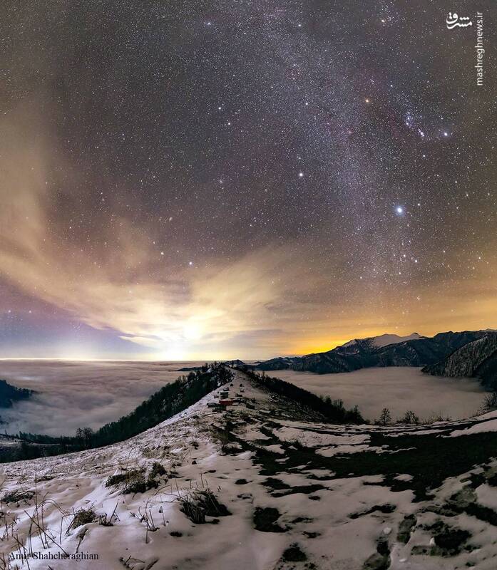 تصویری شگفت انگیز از روستای اولسبلنگاه در گیلان 2