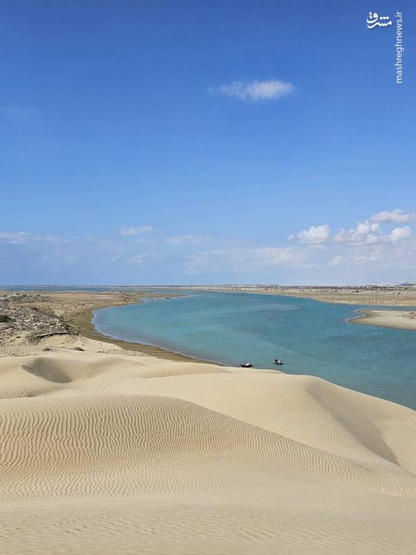 تلاقی کویر و دریا در سیستان و بلوچستان + تصاویر 5