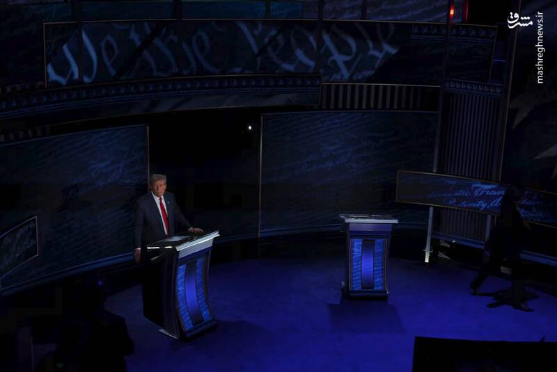 عکس / حاشیههای مناظره ترامپ و هریس 19