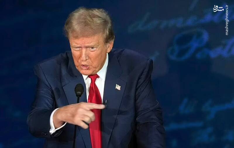 عکس / حاشیههای مناظره ترامپ و هریس 9