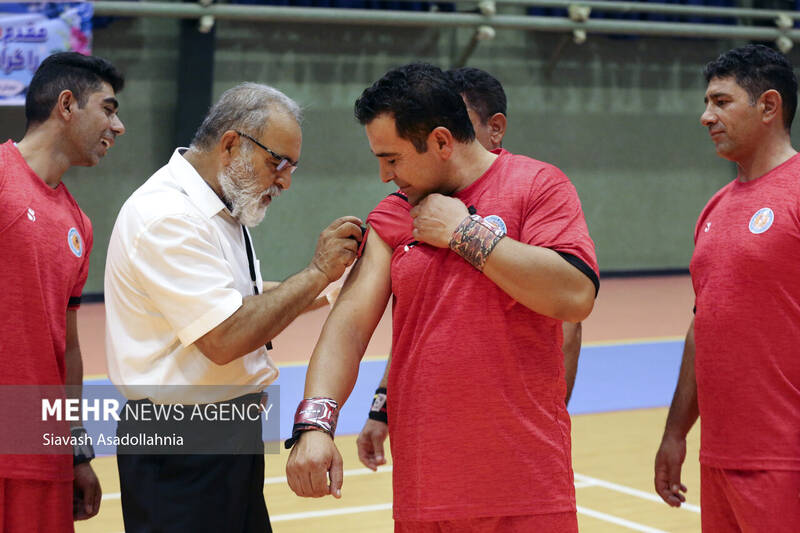 مسابقات طنابکشی قهرمانی کشور در بابل