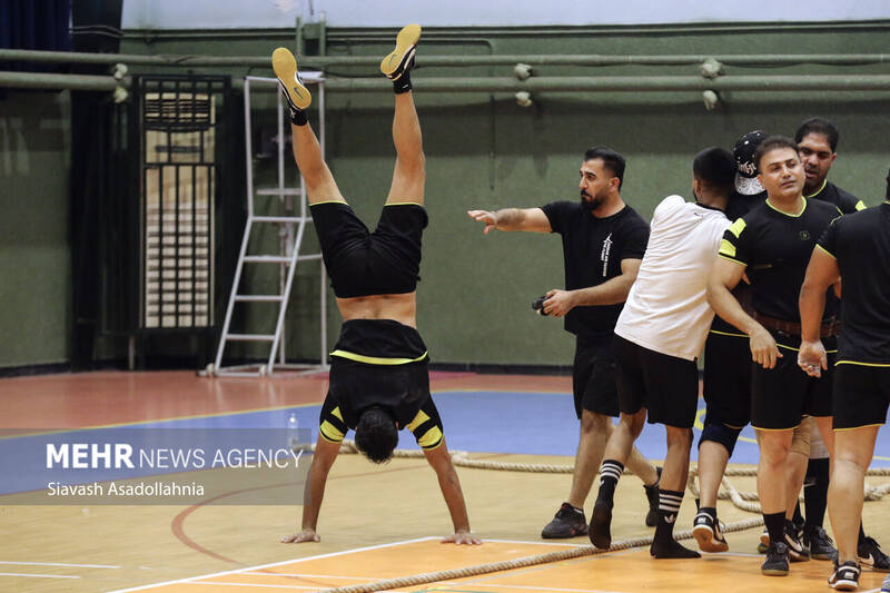 مسابقات طنابکشی قهرمانی کشور در بابل