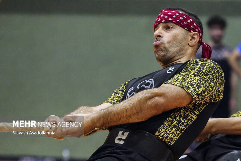 مسابقات طنابکشی قهرمانی کشور در بابل