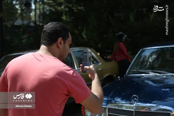 عکس / دورهمی بنزهای کلاسیک در کاخ سعدآباد 16