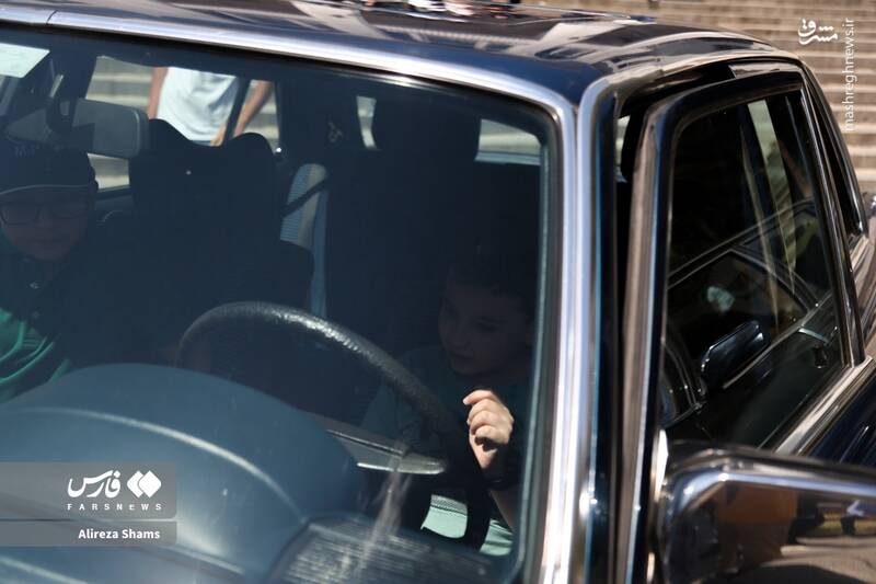 عکس / دورهمی بنزهای کلاسیک در کاخ سعدآباد 12