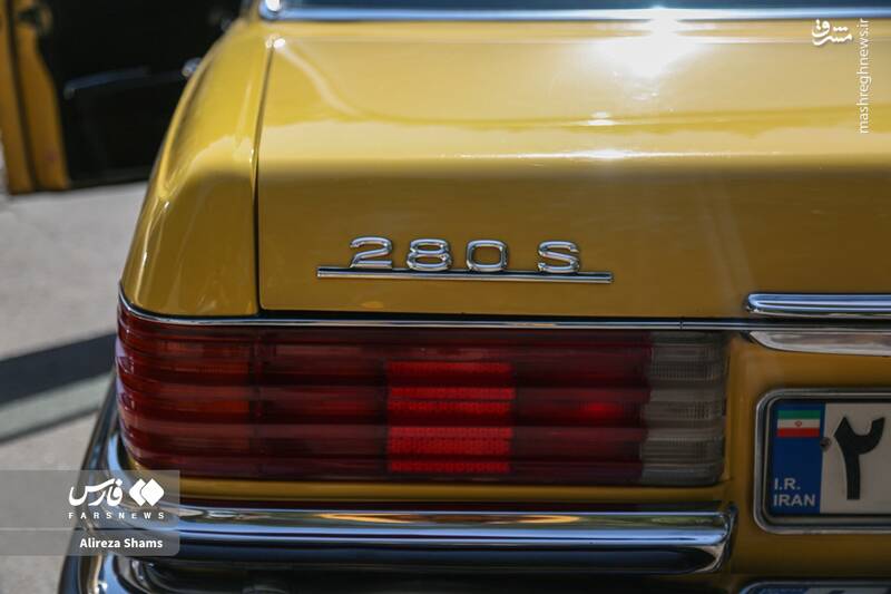 عکس / دورهمی بنزهای کلاسیک در کاخ سعدآباد 11