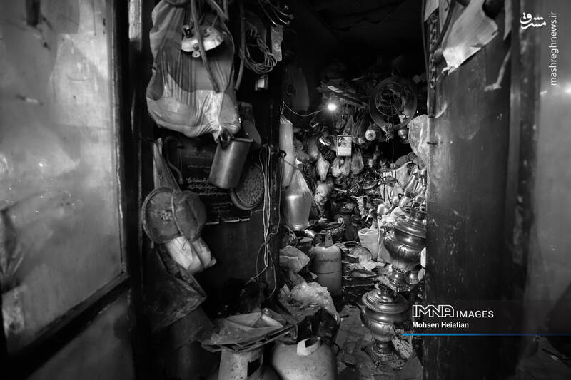 عکس/ پیشهای به جا مانده از روزهای رونق سماور