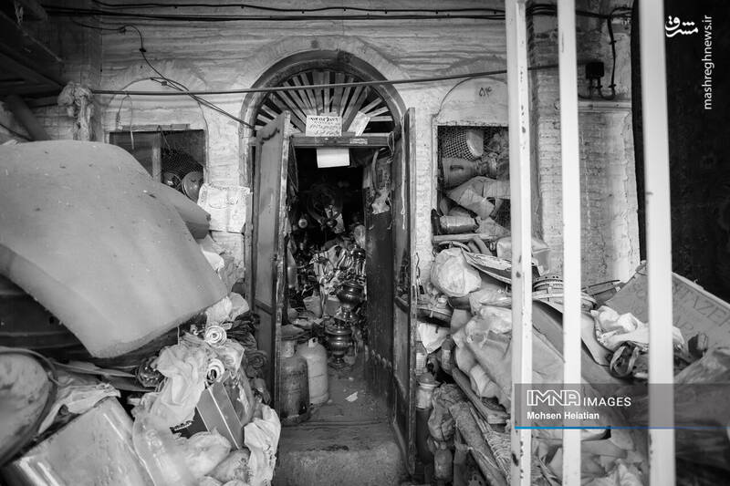 عکس/ پیشهای به جا مانده از روزهای رونق سماور