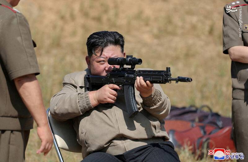 عکس/ بازدید "اون" از پادگان آموزشی نیروهای ویژه کره شمالی