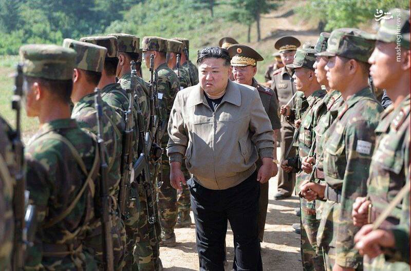 عکس/ بازدید "اون" از پادگان آموزشی نیروهای ویژه کره شمالی
