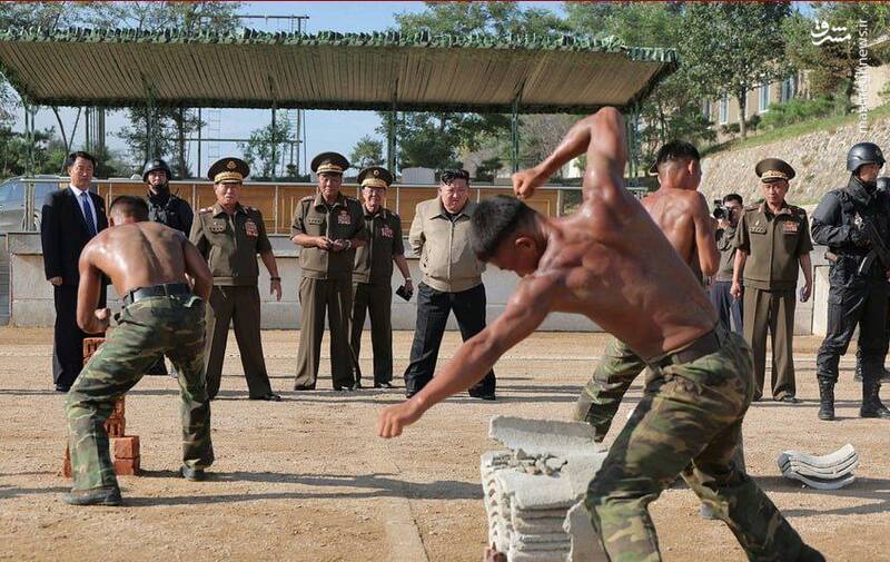 عکس/ بازدید "اون" از پادگان آموزشی نیروهای ویژه کره شمالی