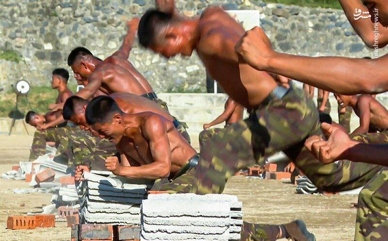 عکس/ بازدید "اون" از پادگان آموزشی نیروهای ویژه کره شمالی