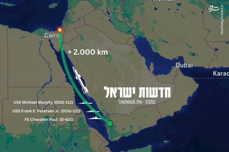 ۹ ماخ سرعت برای شکست همزمان ناوشکن‌های آمریکایی و پدافند اسرائیل/ هایپرسونیک یمنی که ۲ میلیون صهیونیست را به پناهگاه فرستاد +فیلم و تصاویر