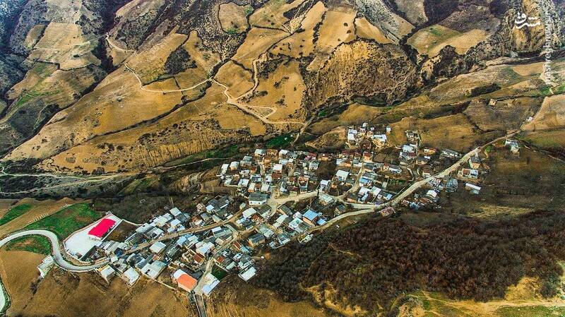 نمایی زیبا از روستای قورچای شهرستان رامیان 2