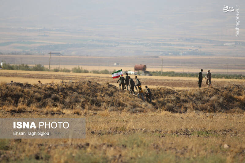 عکس/ برگزاری رزمایش الی بیت المقدس ۱۵ در زنجان