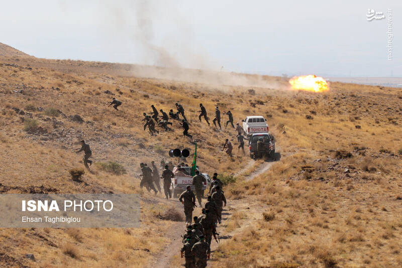 عکس/ برگزاری رزمایش الی بیت المقدس ۱۵ در زنجان