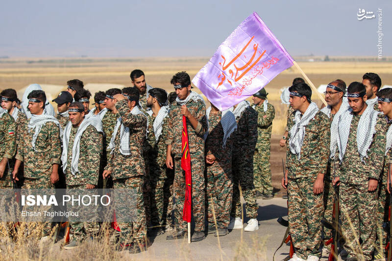 عکس/ برگزاری رزمایش الی بیت المقدس ۱۵ در زنجان