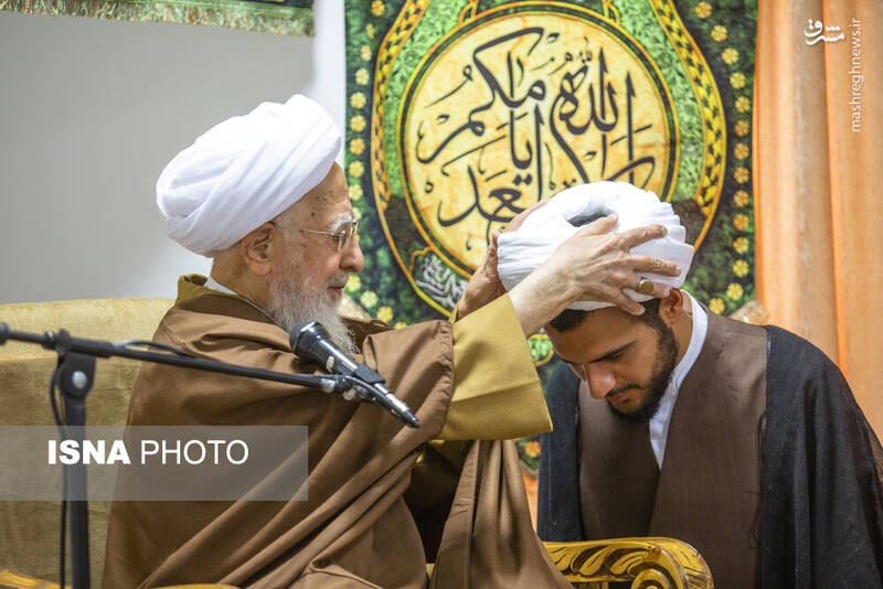 عکس / مراسم عمامه گذاری طلاب در روز میلاد پیامبر اسلام (ص) 43