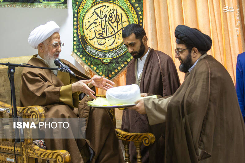 عکس / مراسم عمامه گذاری طلاب در روز میلاد پیامبر اسلام (ص) 41