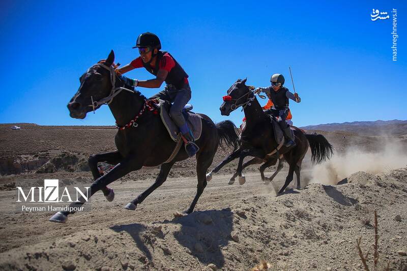 عکس / کورس اسبدوانی در خراسان شمالی 17