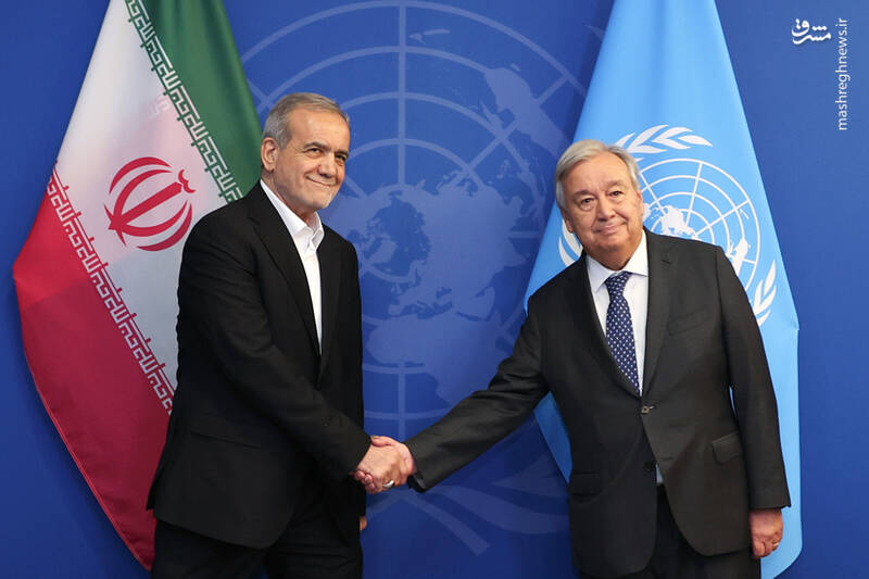 دیدار با دبیر کل سازمان ملل متحد