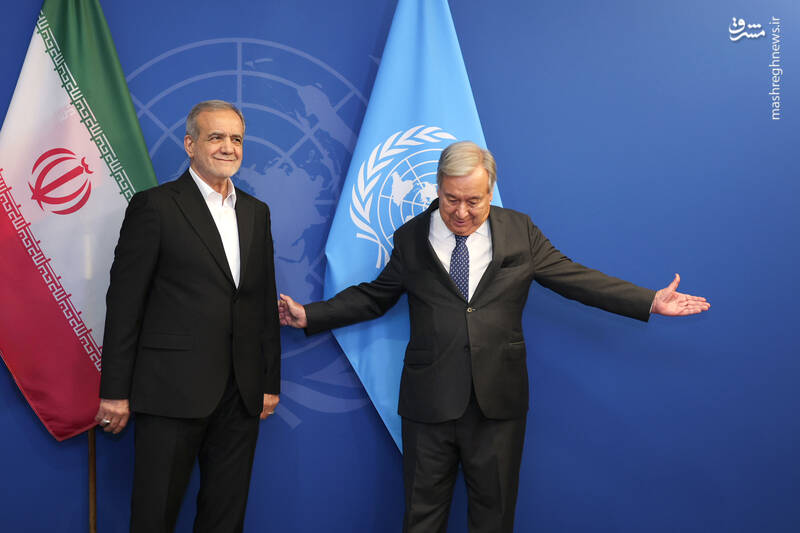 دیدار با دبیر کل سازمان ملل متحد