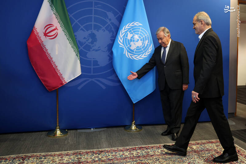 دیدار با دبیر کل سازمان ملل متحد